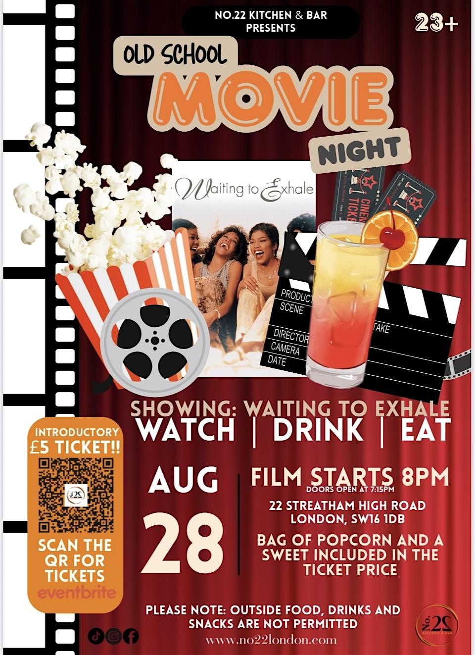 Old School Movie Night - Waiting To Exhale