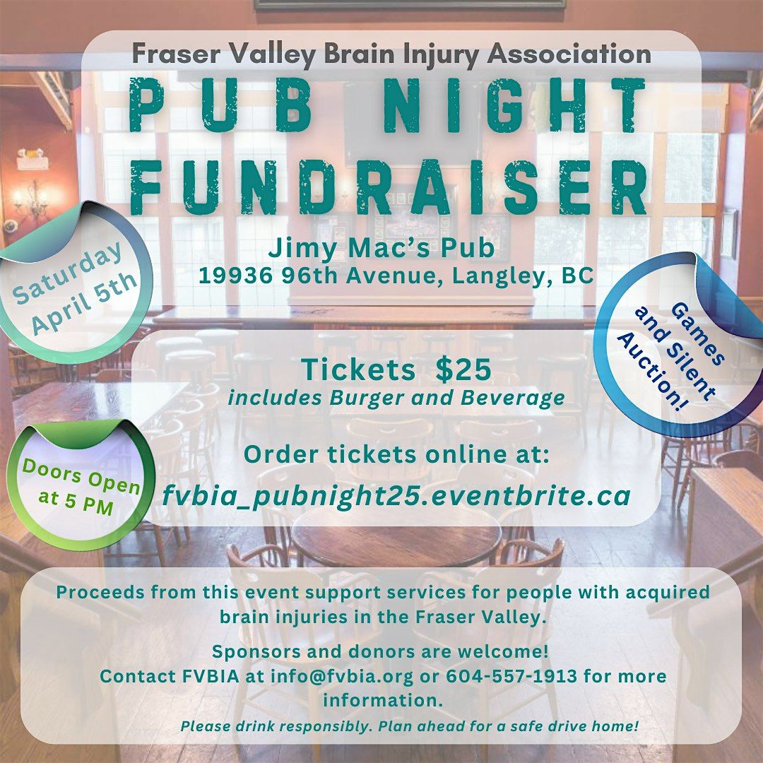 Pub Night Fundraiser 2025