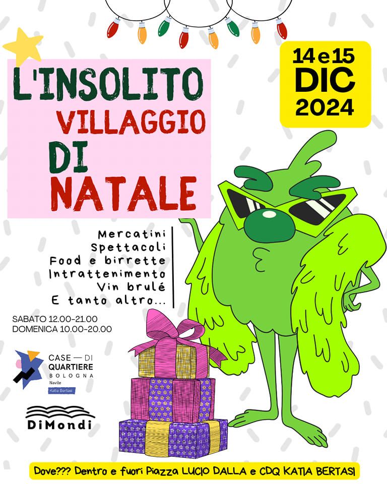 L'INSOLITO VILLAGGIO DI NATALE