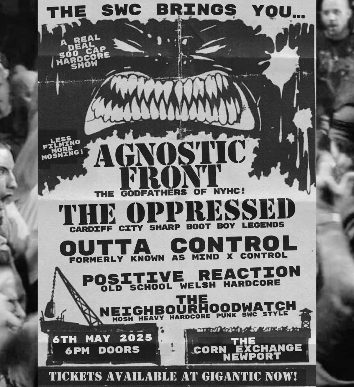 AGNOSTIC FRONT @ THE CORN EXCHANGE, NEWPORT