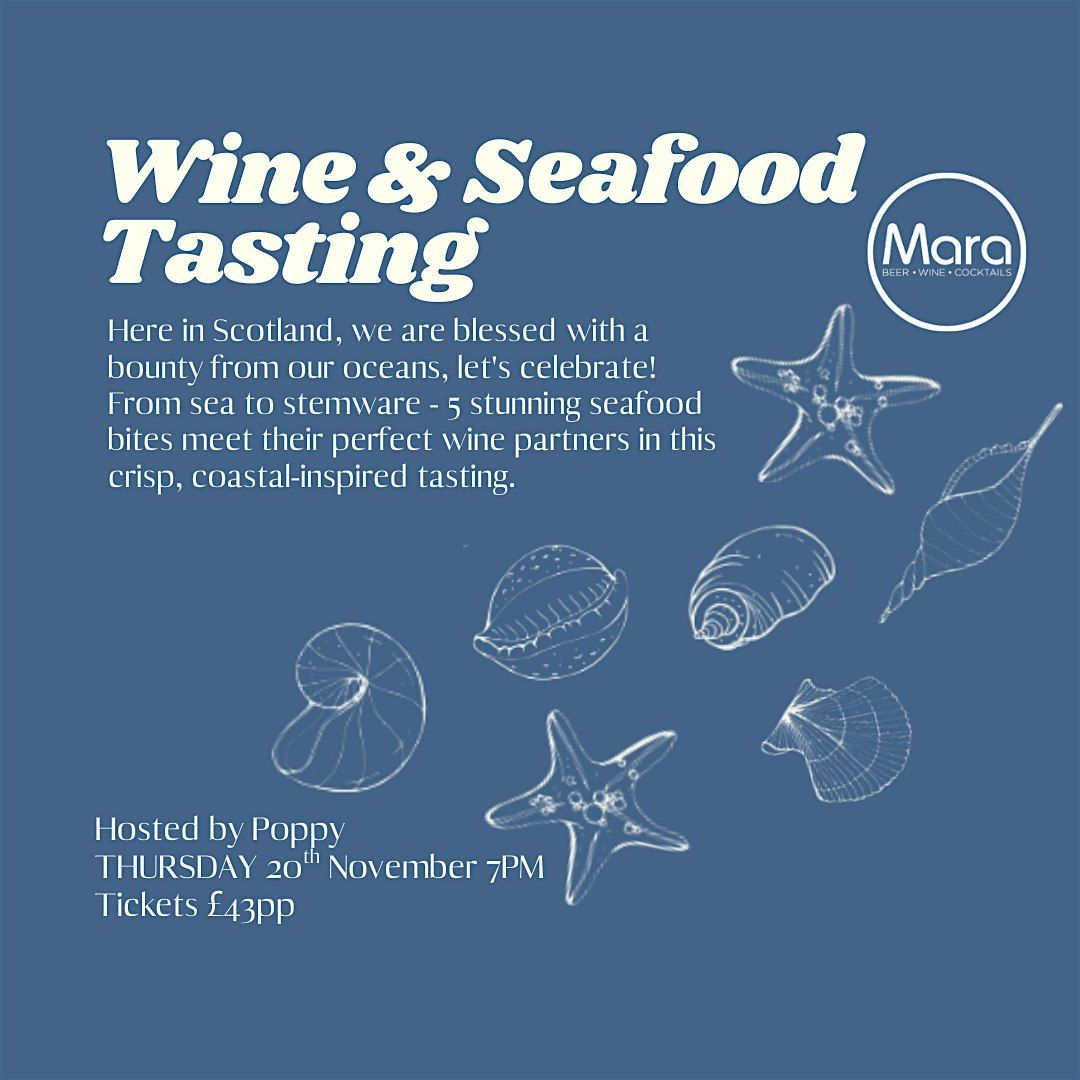 Seafood Wine Tasting
