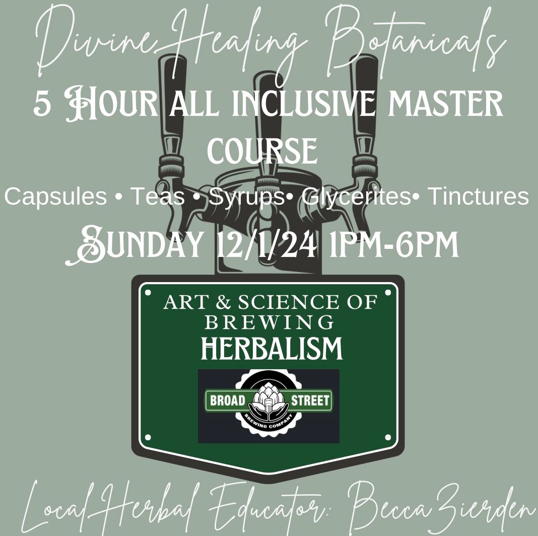 BREWING HERBALISM MASTER COURSE