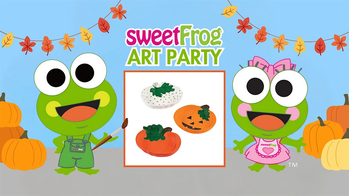 Ceramic Pumpkin Paint Craft at sweetFrog Dundalk