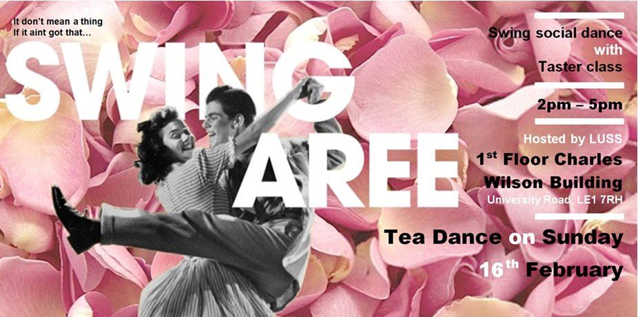 Swingaree - Tea Dance Swingdance Social - Sunday 16th Feb