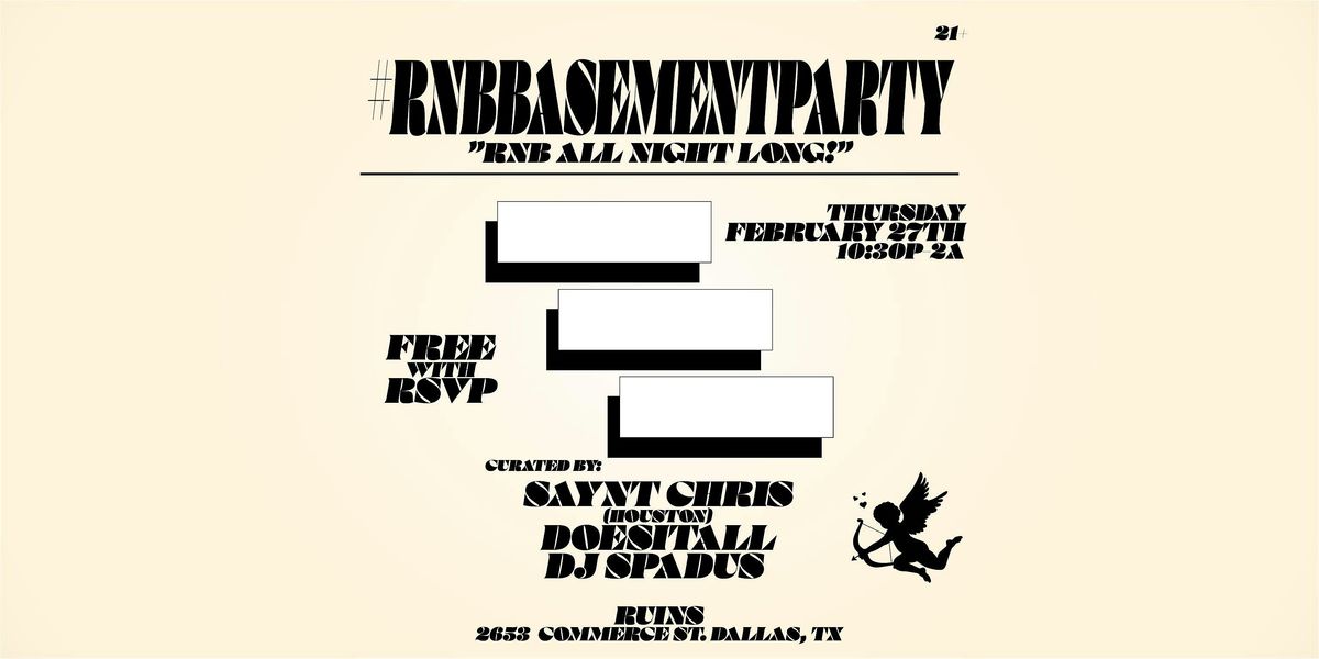 RNB Basement Party