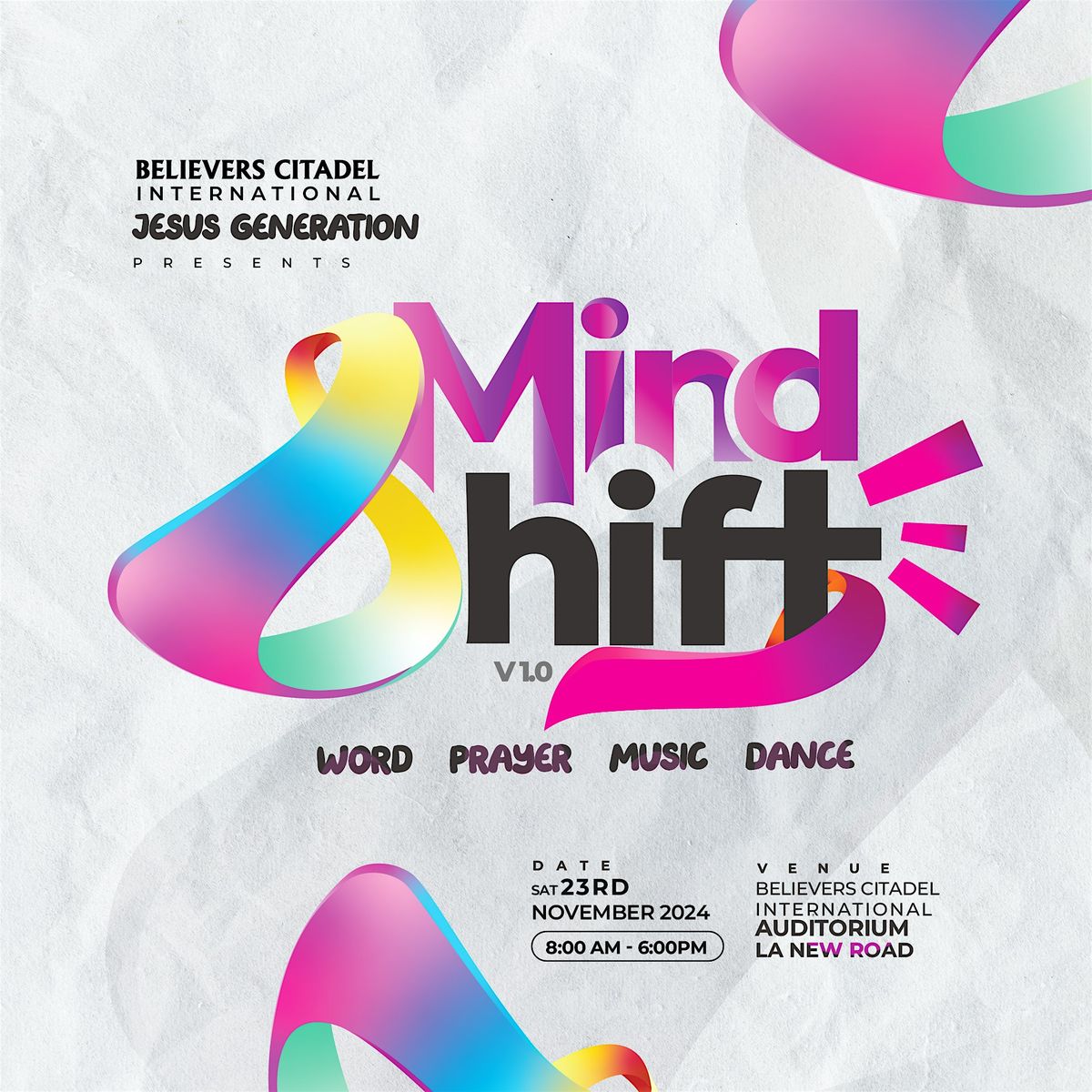 MIND SHIFT (CHRISTIAN YOUTH RETREAT)