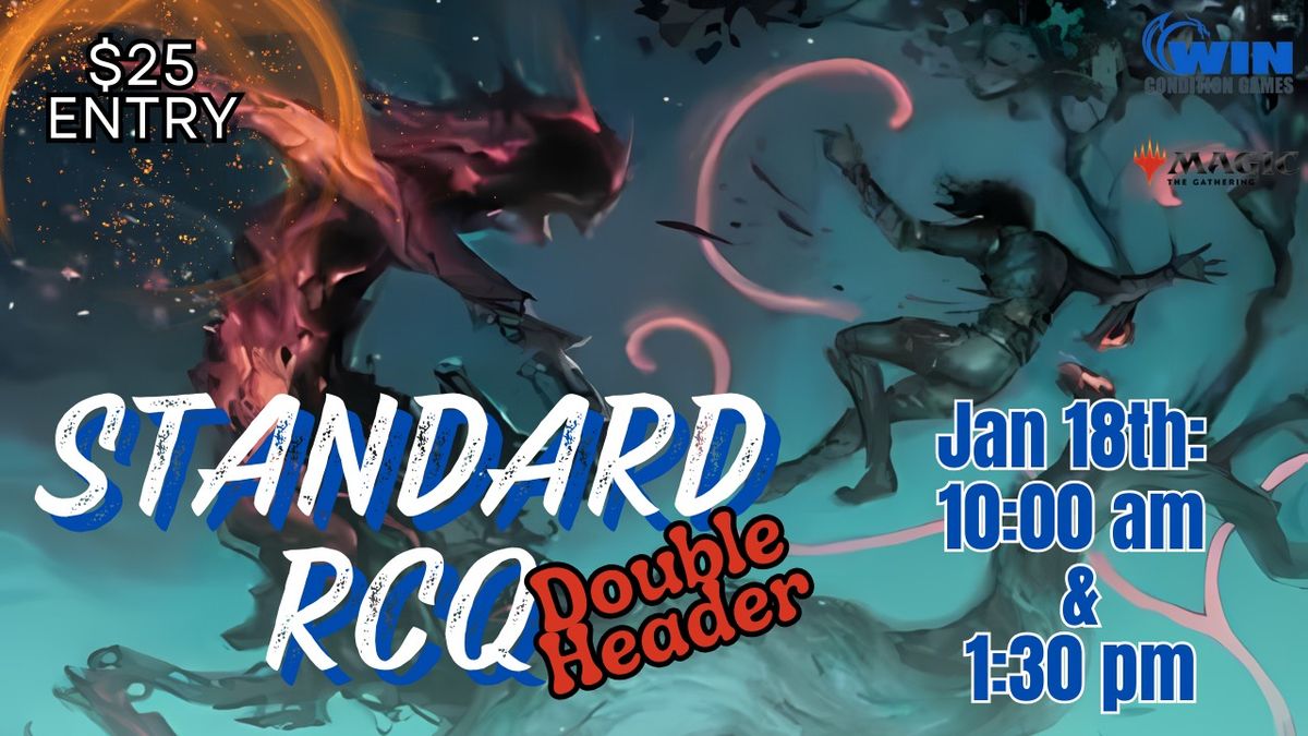 WCG RCQ Round 9 Weekend Saturday! 10am