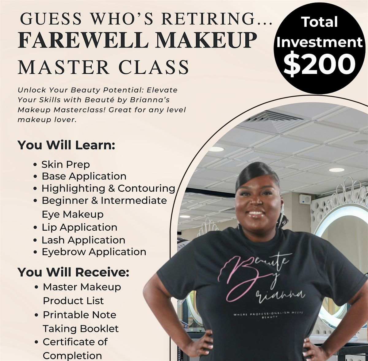 Farewell Makeup Masterclass