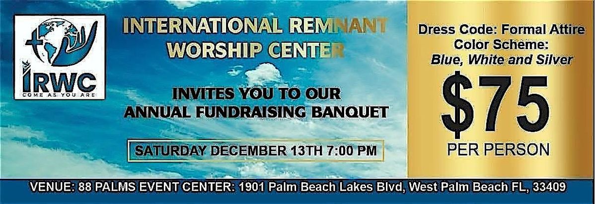 Church Fundraising Banquet