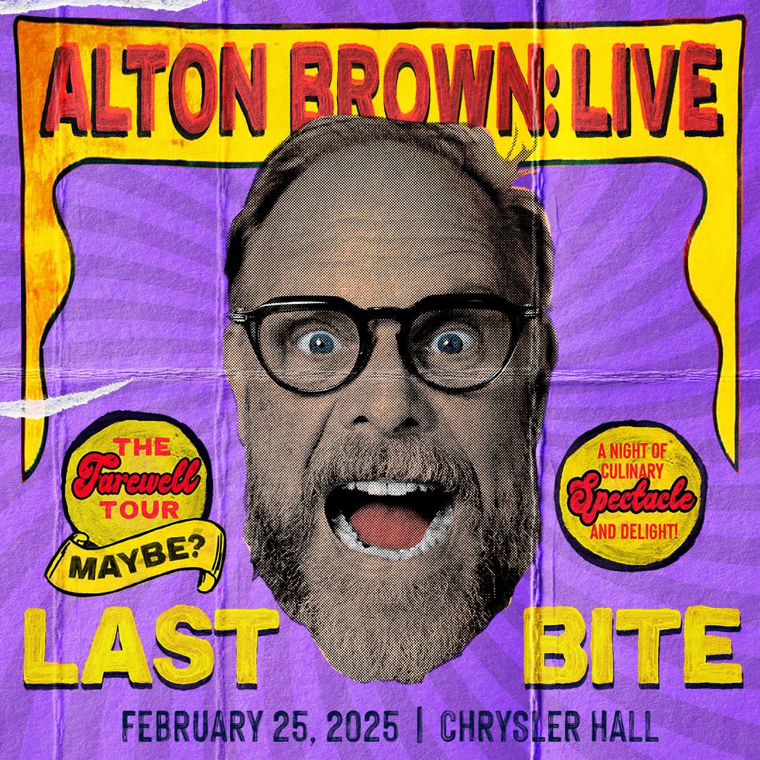 Alton Brown at Chrysler Hall