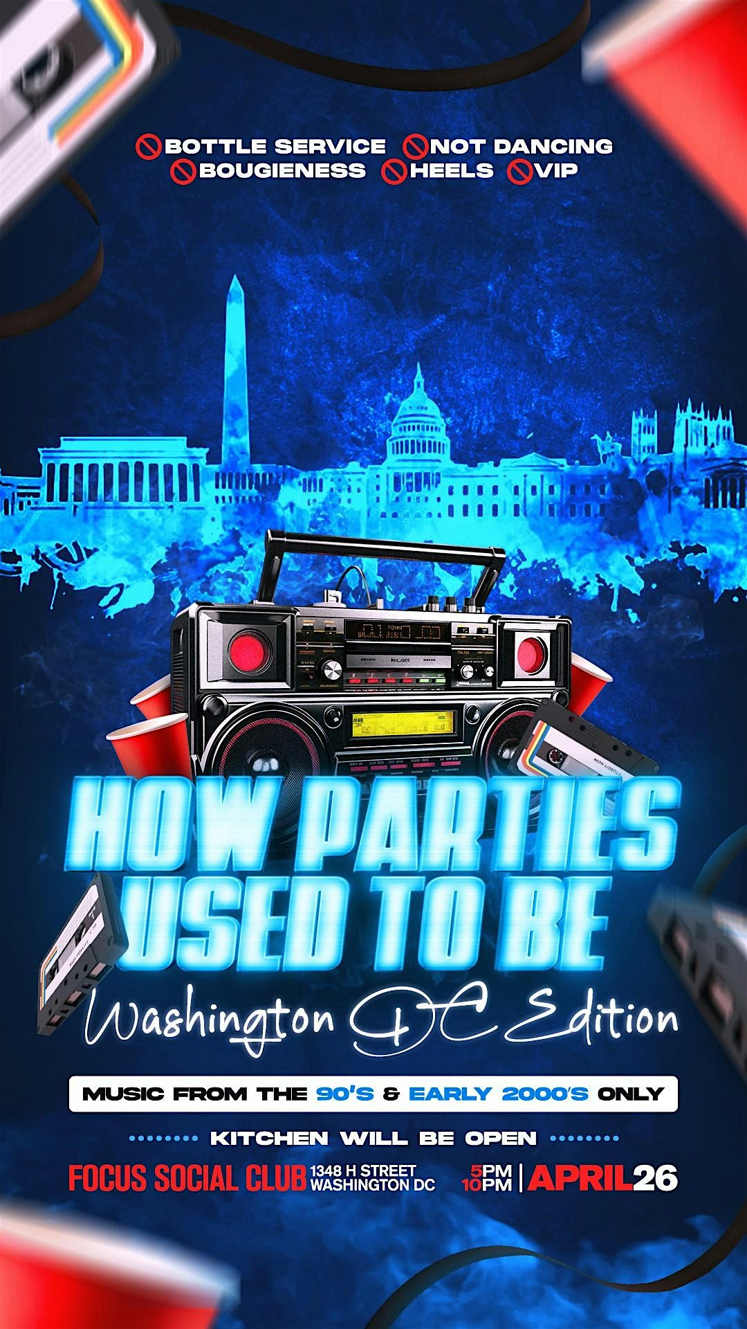 How Parties Used To Be -(Day Party)#DC #DMV