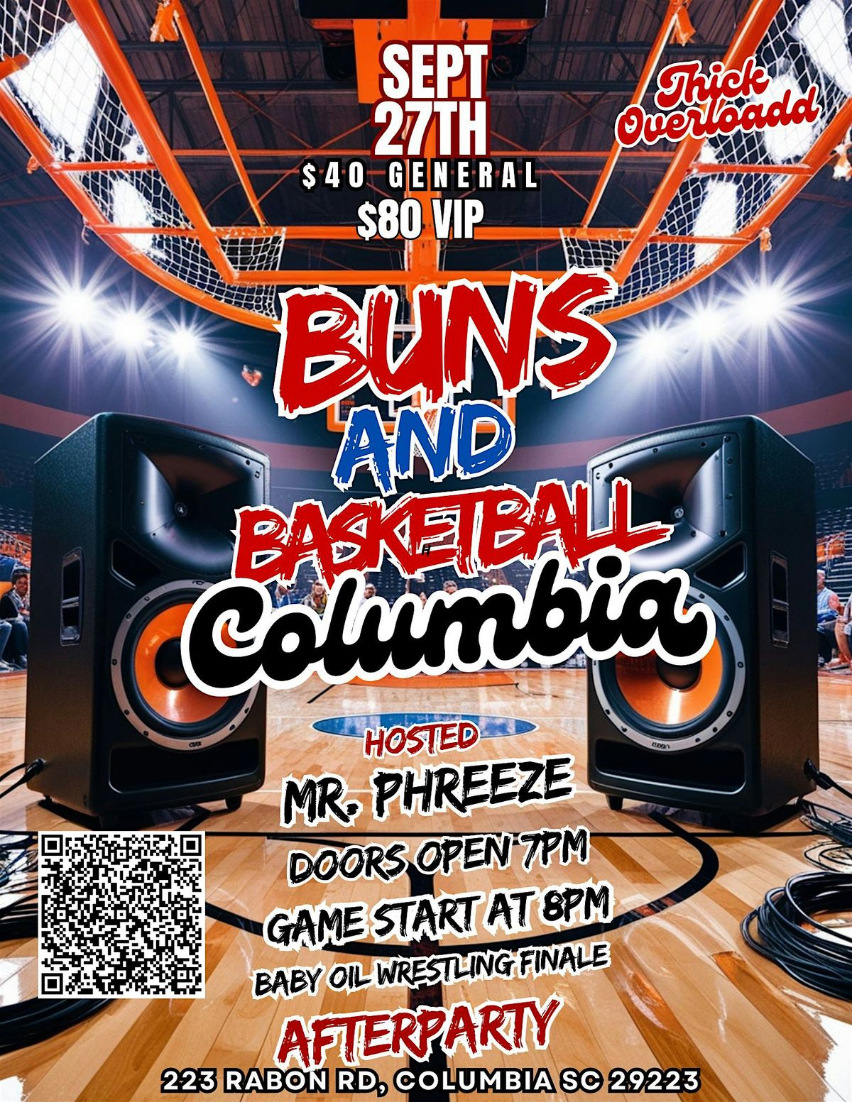 Buns and Basketball Columbia - September 27th 2025
