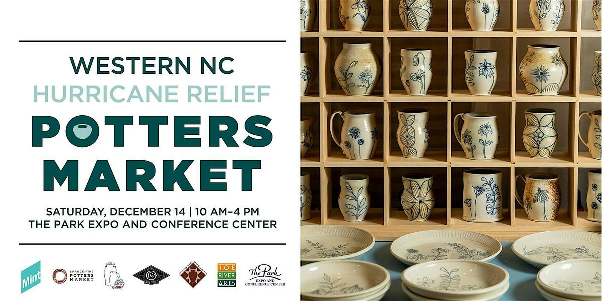 WNC Hurricane Relief Potters Market