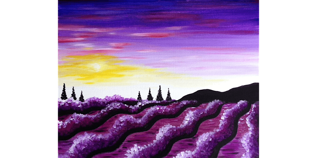 Lavender Sunset - Paint and Sip in Houston | Classpop!\u2122