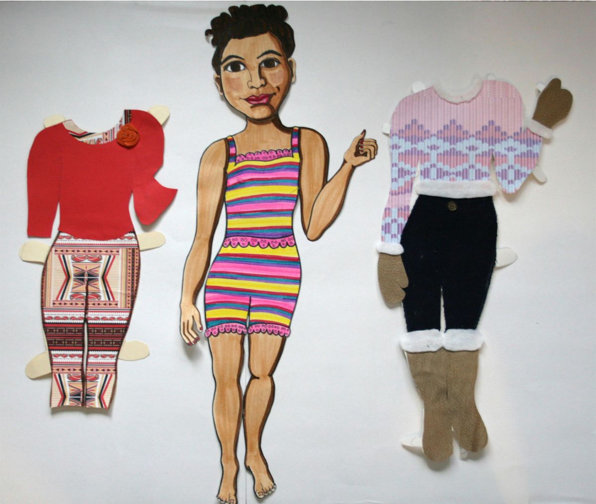 Paper Dolls and Identity Play with 2025 Resident Artist Jocelyn Salaz