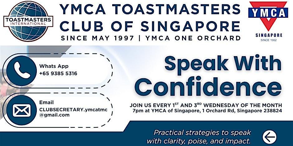 YMCA TOASTMASTERS CLUB CHAPTER MEETING