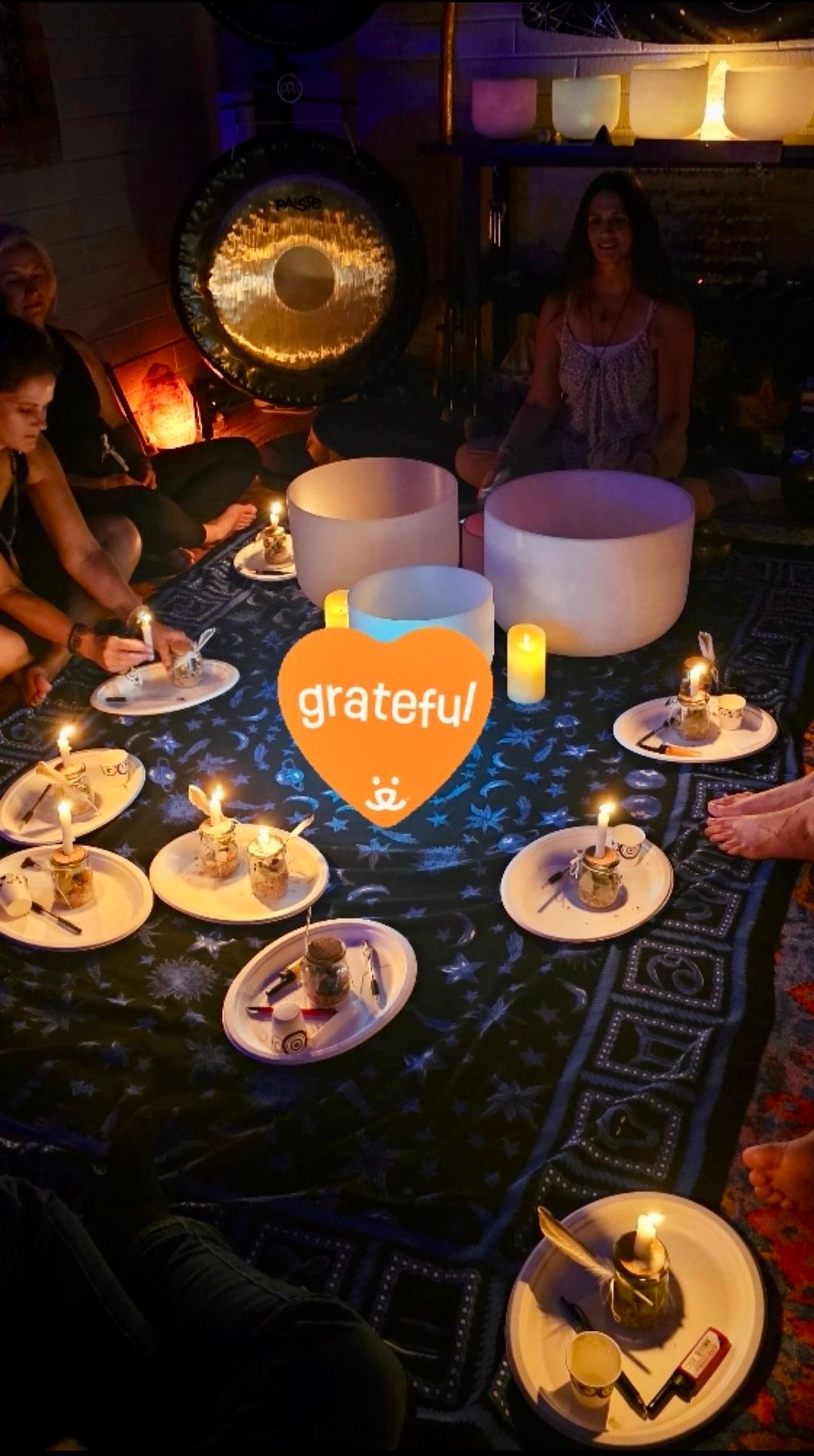 Gratitude Ceremony & Seated Sound Bath