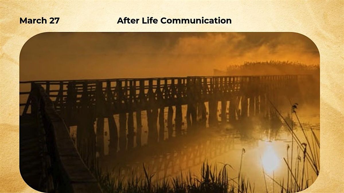 After-Death Communication aka After-Life Communication