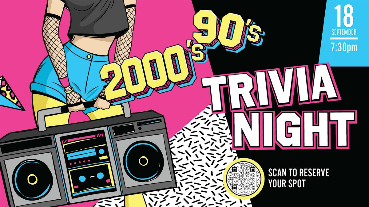 Throwback 90's and 2000's Trivia Night in Wesley Chapel