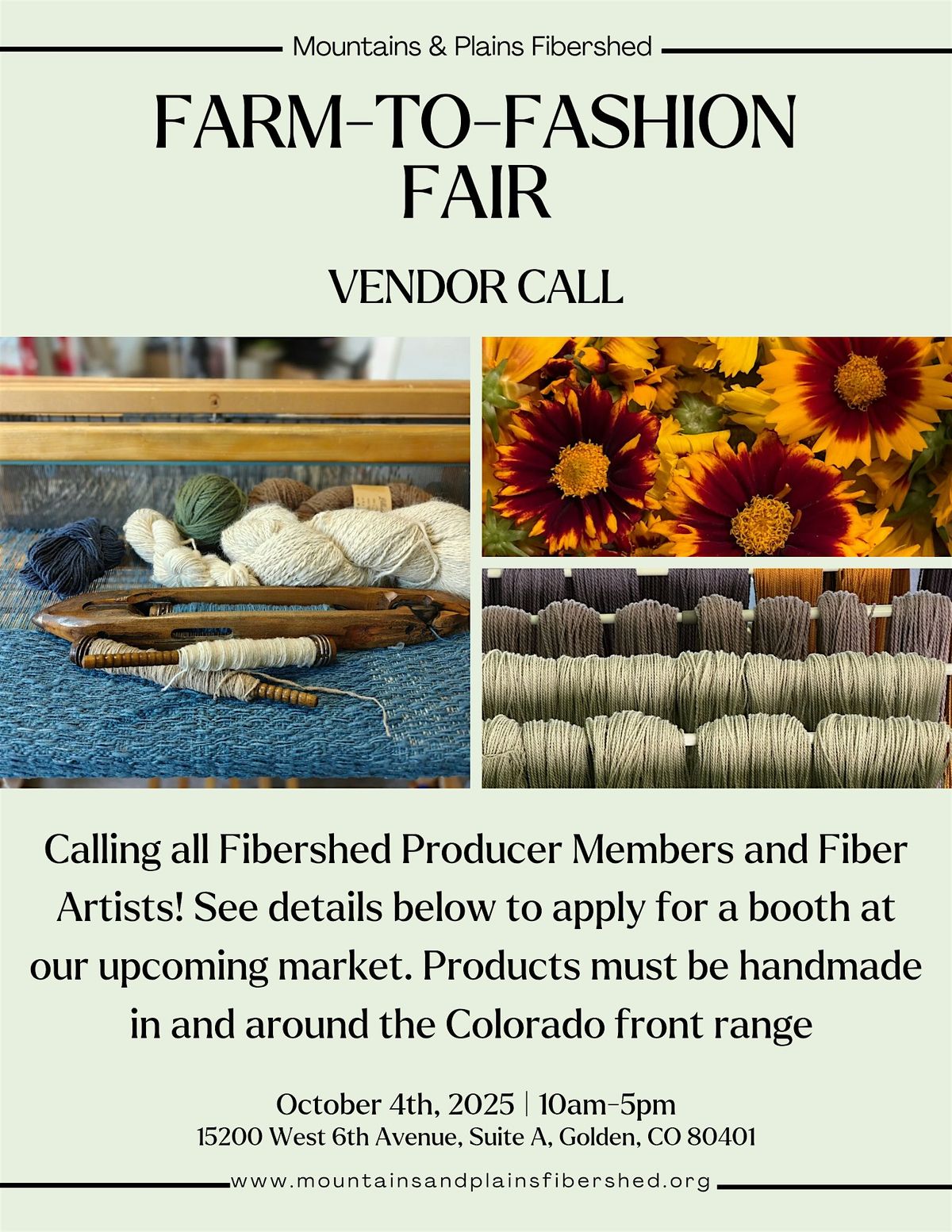 Annual Farm-to-Fashion Fair