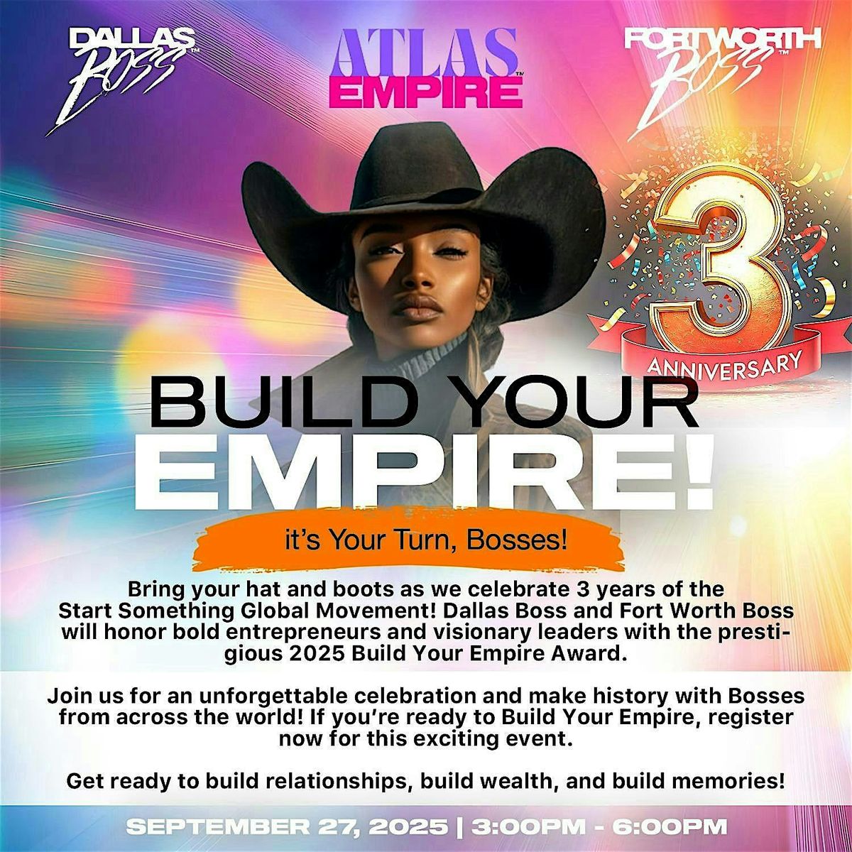 Bosses And Boots  3-Year Anniversary Celebration!