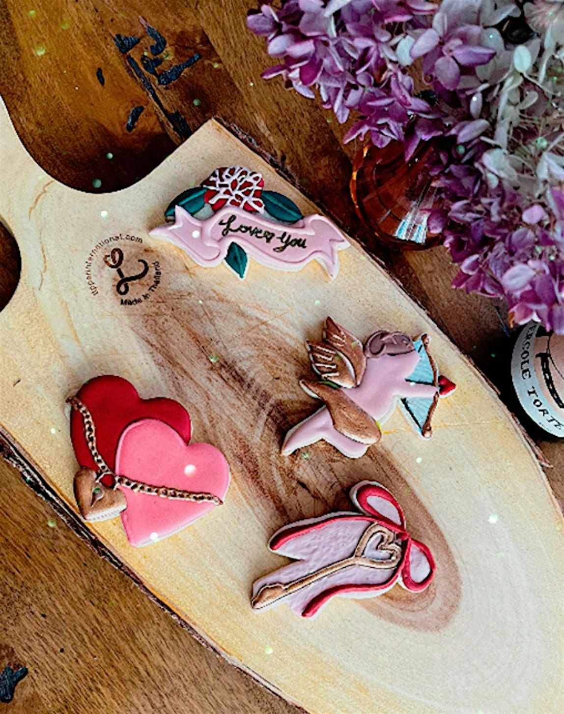 Vintage Valentine\u2019s Cookie Decorating Night