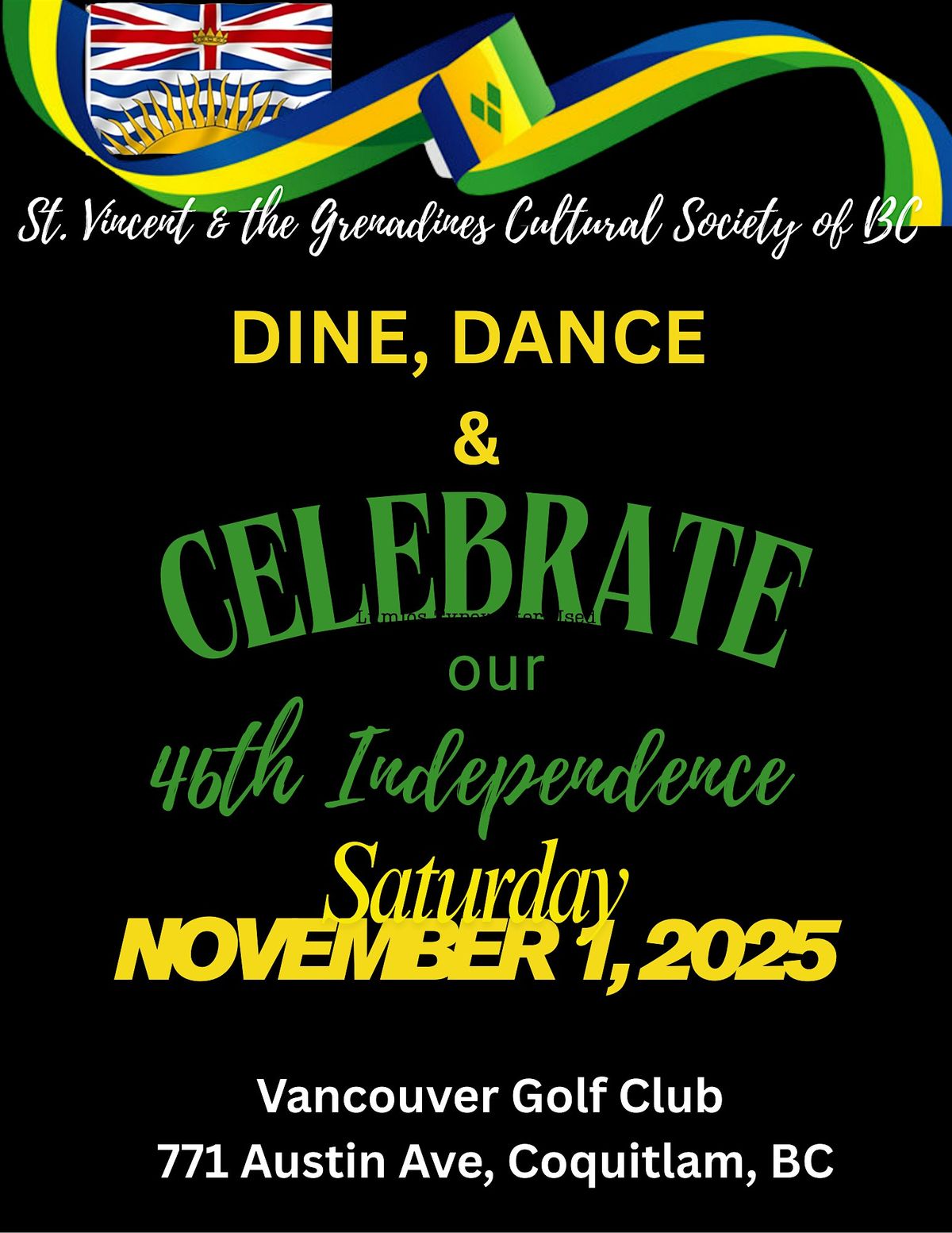 St. Vincent and the Grenadines Independence Dinner and Dance