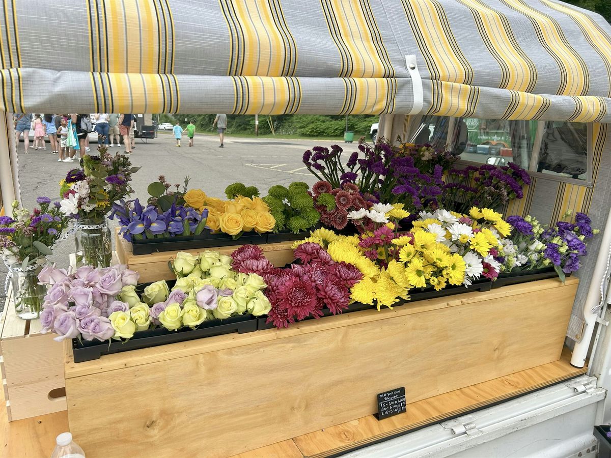 Build Your Own Bouquet with Honey Bee Flower Truck