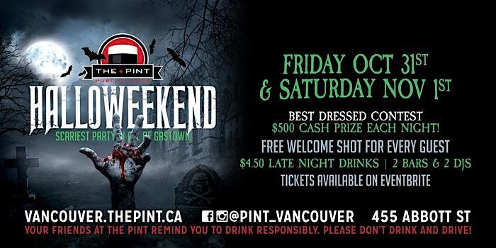 PINT HALLOWEEKEND