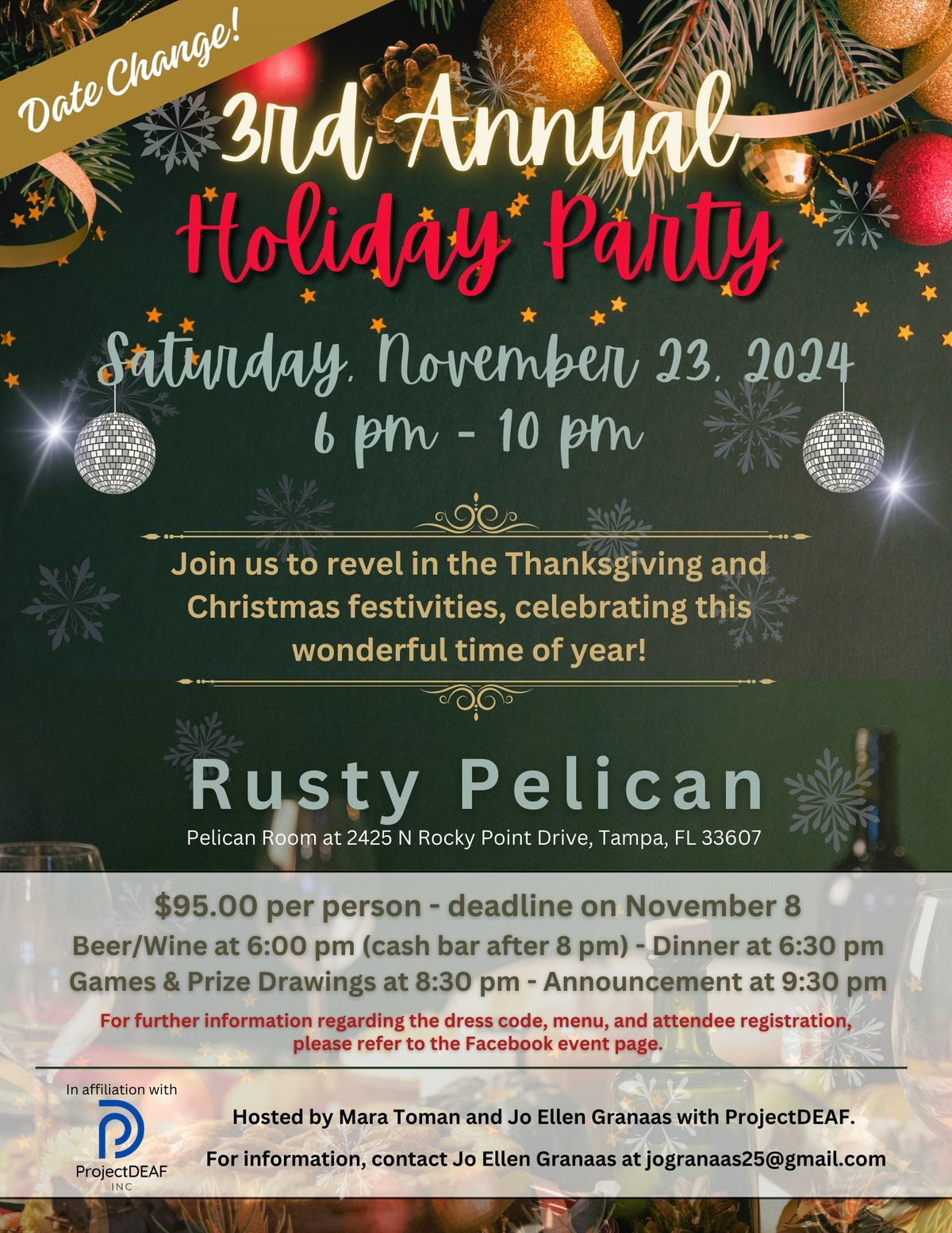 3rd Annual Holiday Party