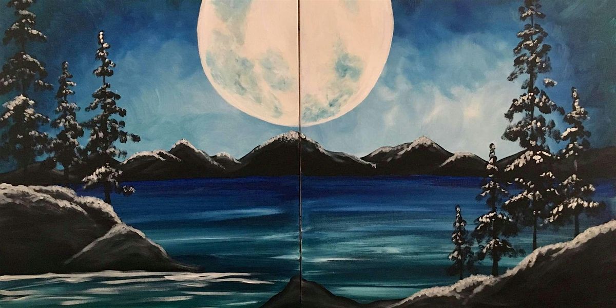 Crisp Winter Night - Date Night - Paint and Sip by Classpop!\u2122