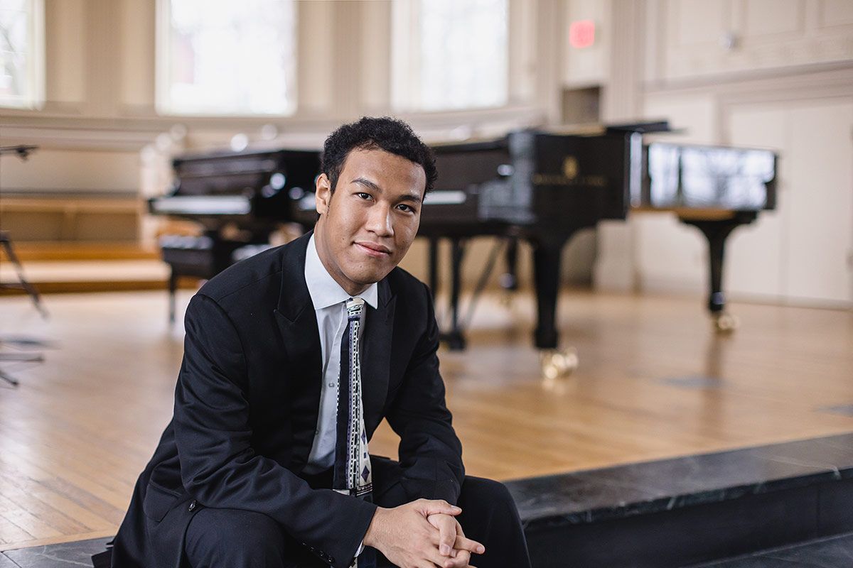 Cliburn Piano Competition Finalist Clayton Stephenson