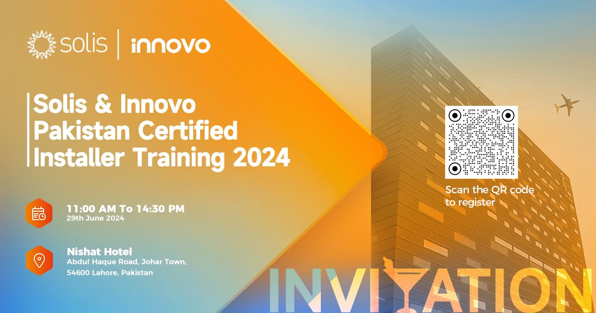 Solis & Innovo Pakistan Certified Installer Training