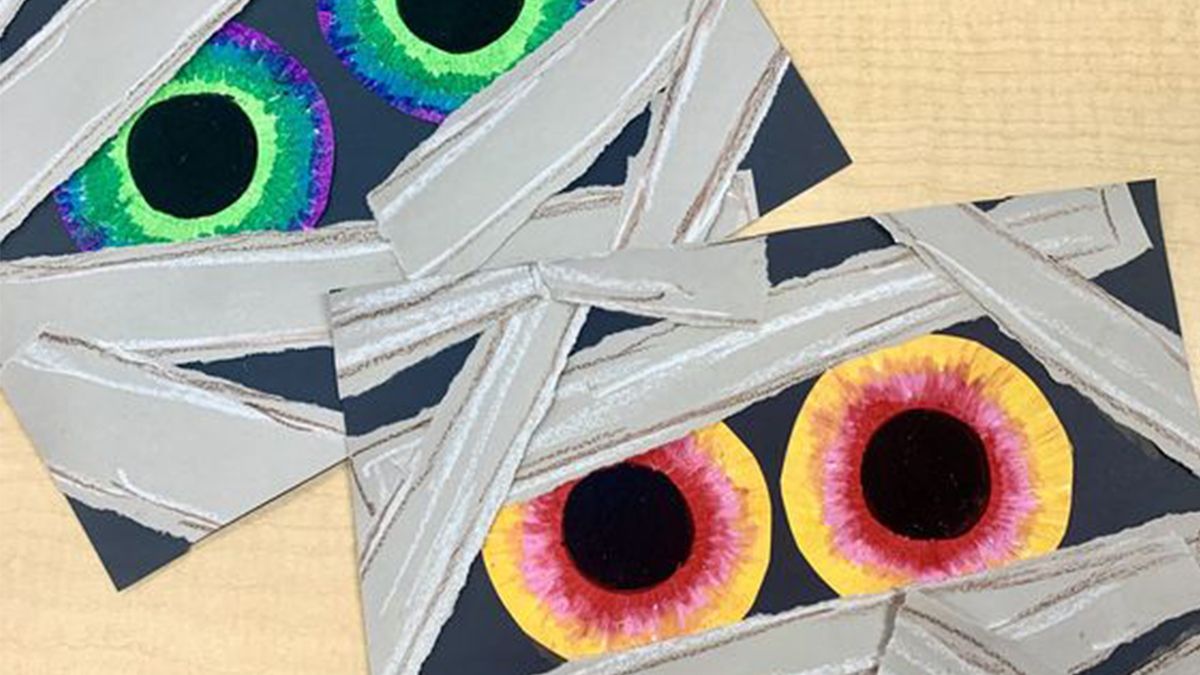 Art Attack: Mummy Eyes