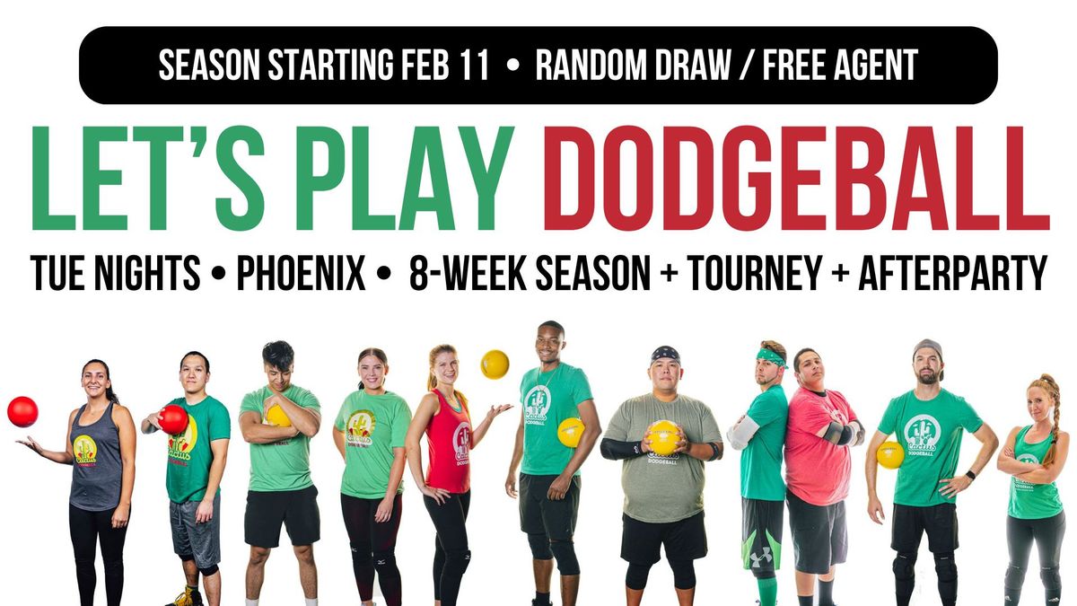 Feb 11 - Random Draw - 8-Week Foam Dodgeball Season