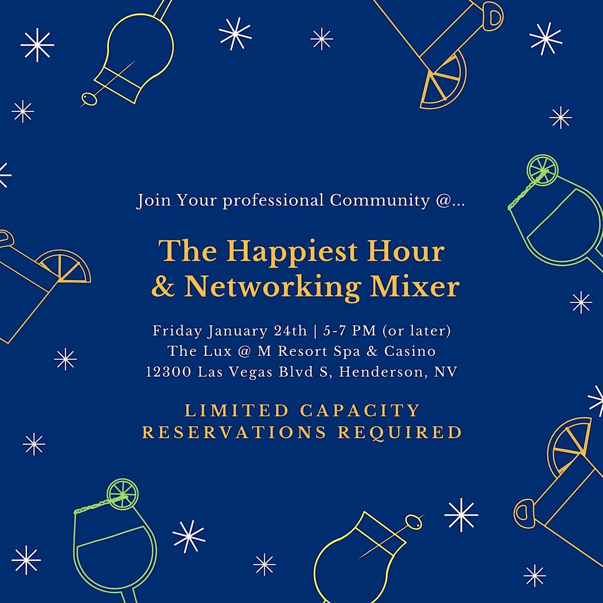 Happiest Hour & Networking Mixer