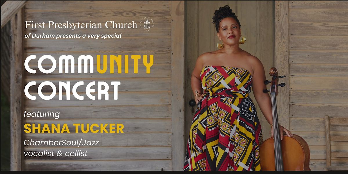 Community Concert with Shana Tucker