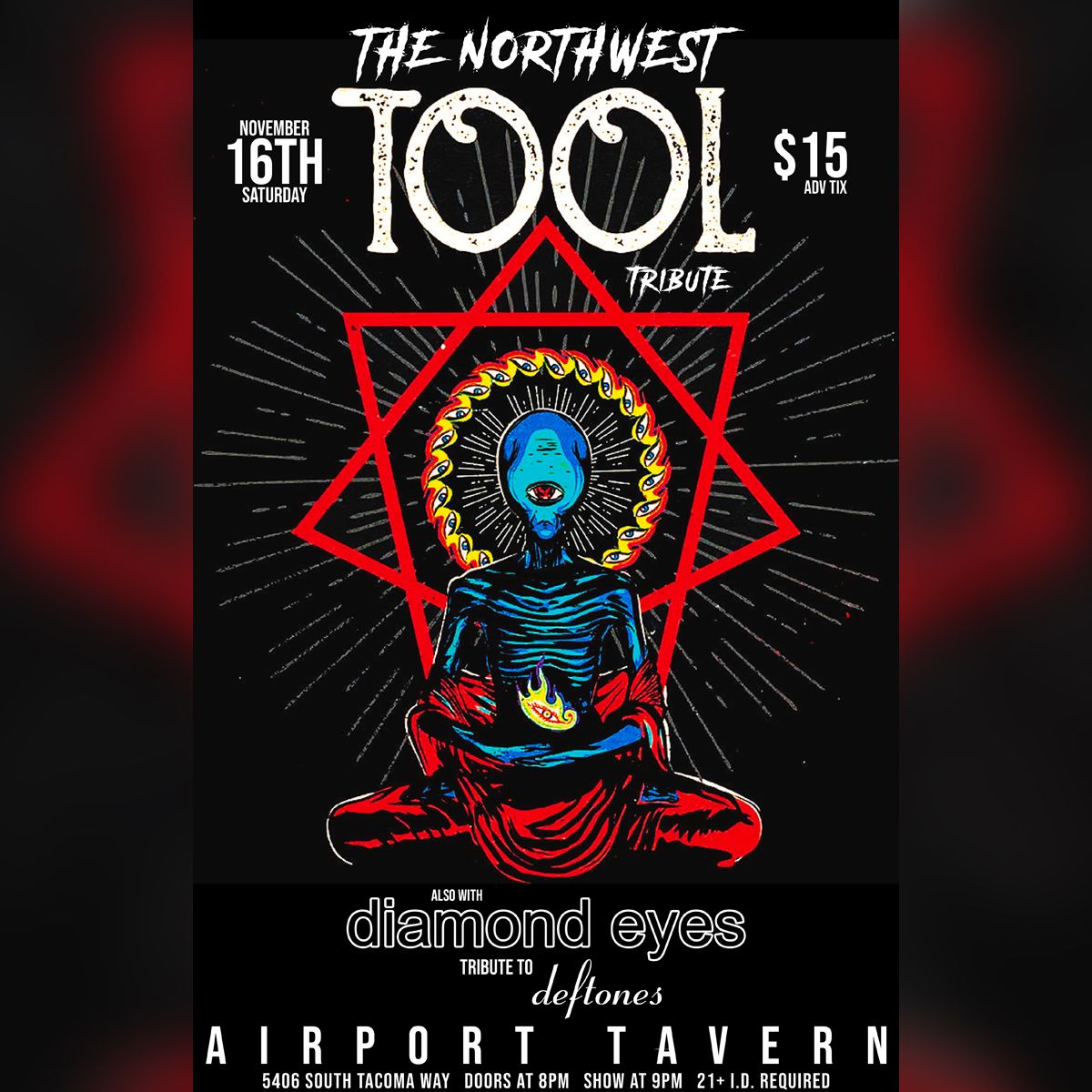 Northwest Tool Tribute Band, Diamond Eyes Deftones Tribute B