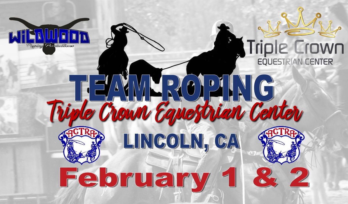 Team Roping at Triple Crown Equestrian Center