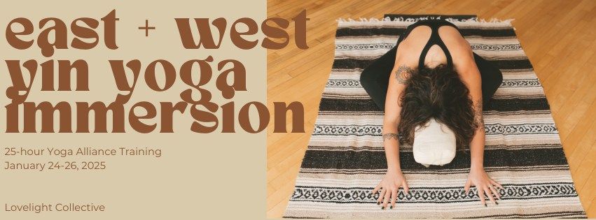 25-hr East + West Yin Yoga Immersion