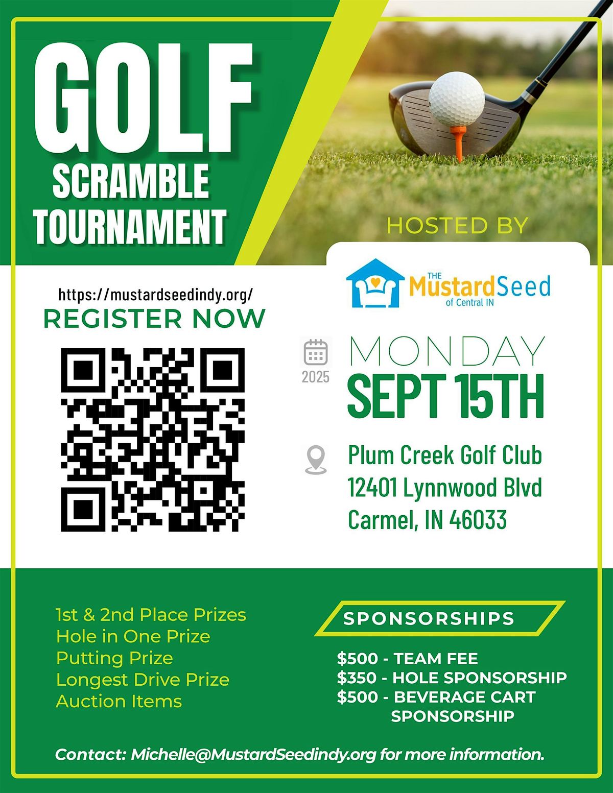 The Mustard Seed of Central Indiana Charity Golf Outing
