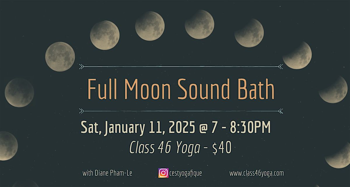 FULL MOON SOUND BATH