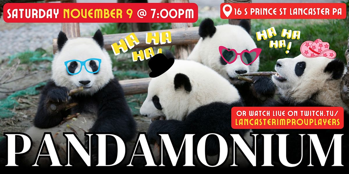 Saturday Night Improv: Pandamonium