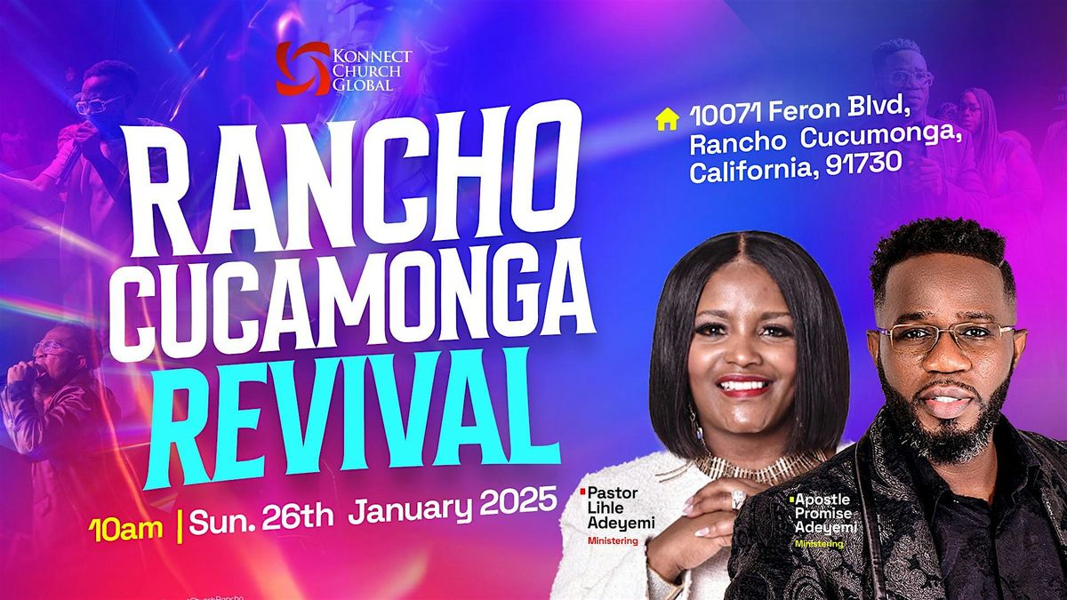 Rancho Cucamonga Revival with Apostle Promise Adeyemi