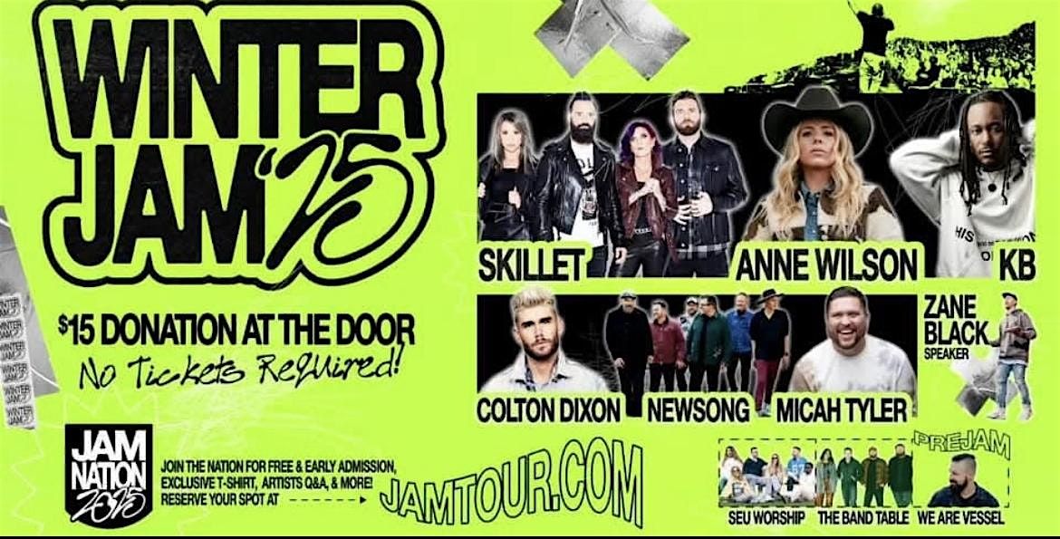 WINTER JAM 25  KNOXVILLE  EVENT VOLUNTEERS NEEDED