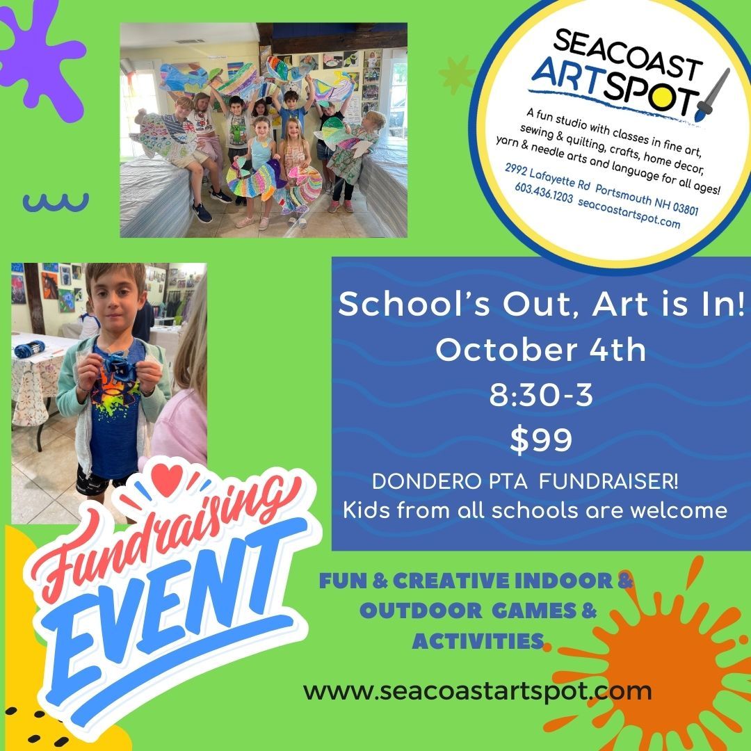 School\u2019s Out, Art is In! Day Camp $99