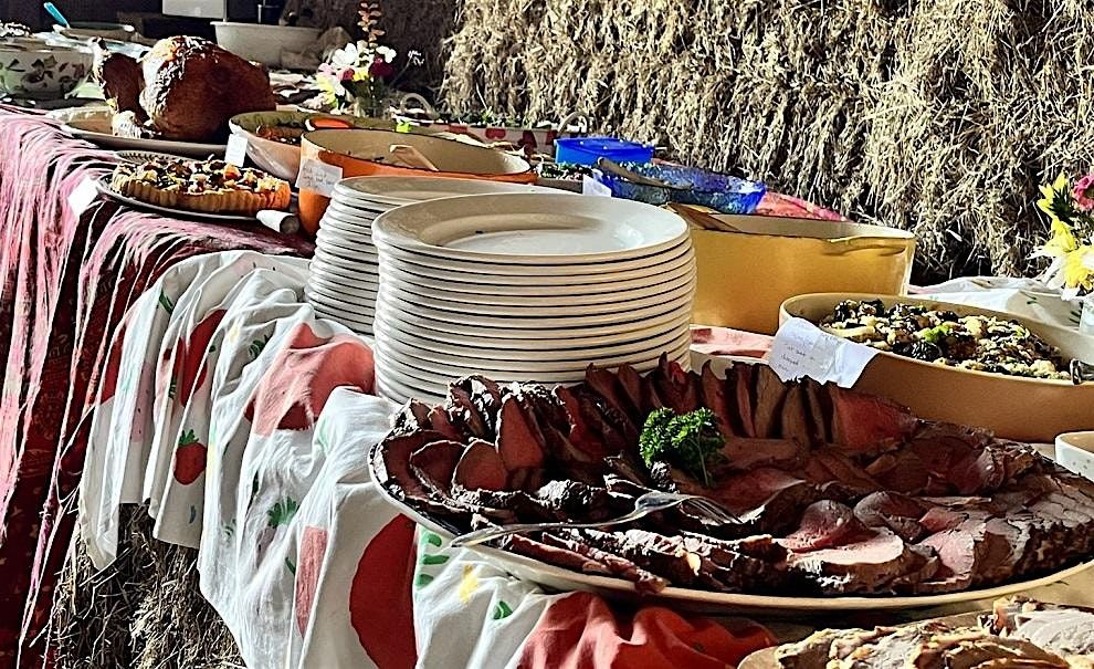 Harvest Festival Lunch at the Haybarn, Stanstead Bury