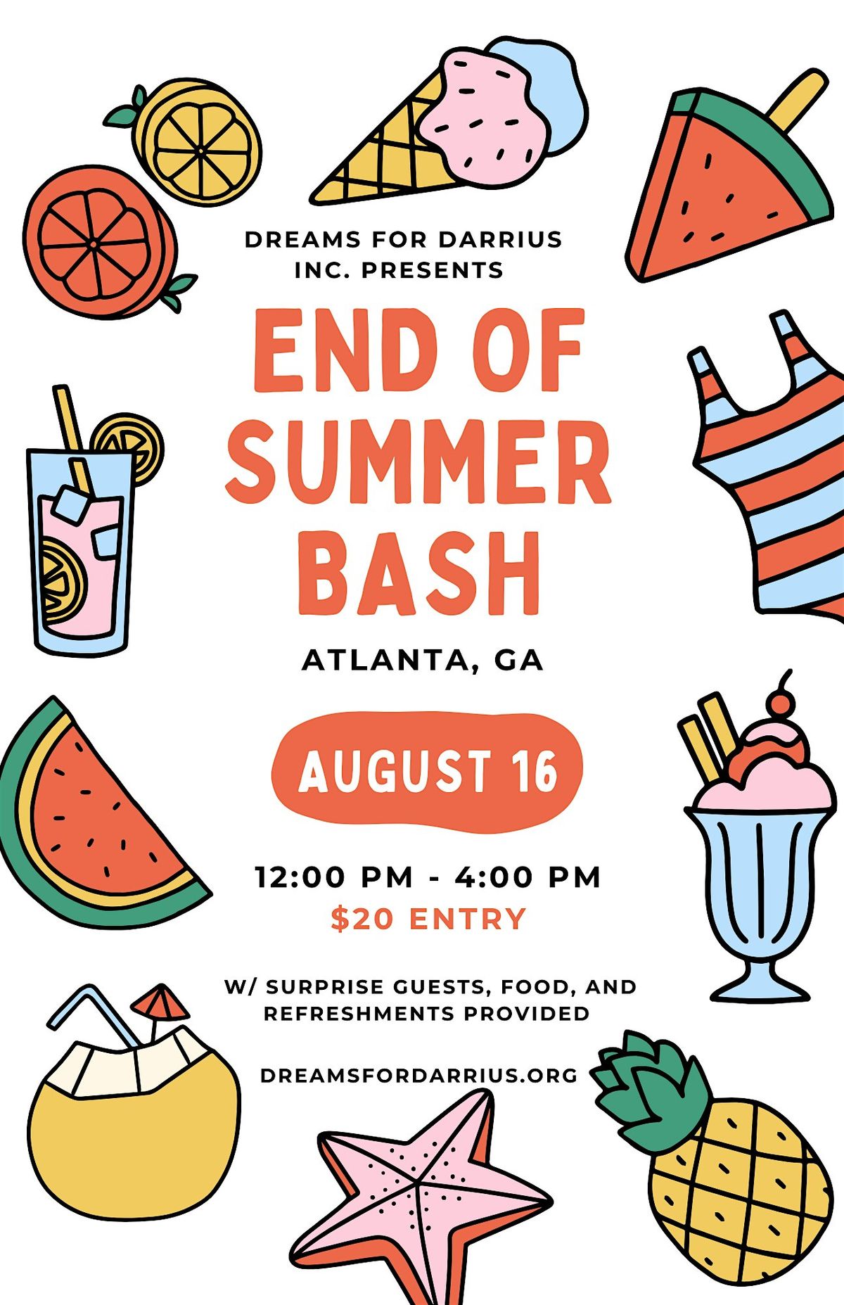 End of Summer Bash: Back to School Finale