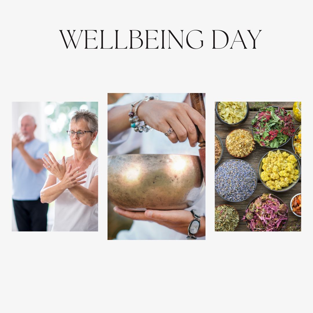 Wellbeing Day - Renew & Revitalise - Sound Bath, Colour Personality, Tai Chi, & Herbalist Demo 