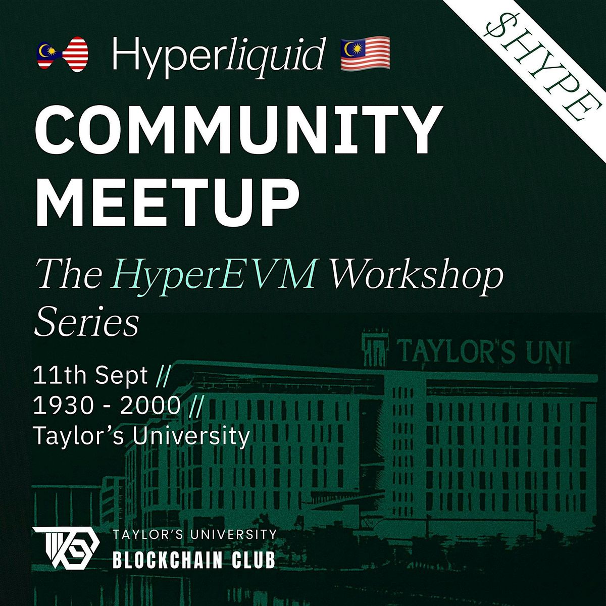Hyperliquid MY Community Meetup: HyperEVM Workshop Day